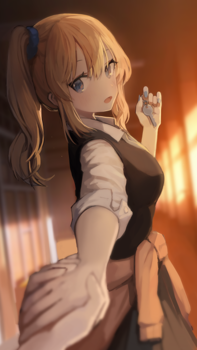 人像壁纸 绘画｜辉夜大人爱就是战争｜动漫女孩