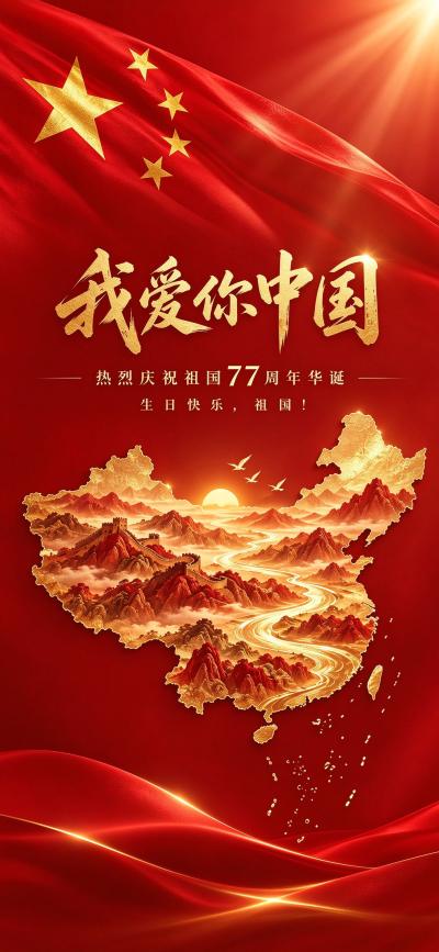 节日壁纸 欢度国庆