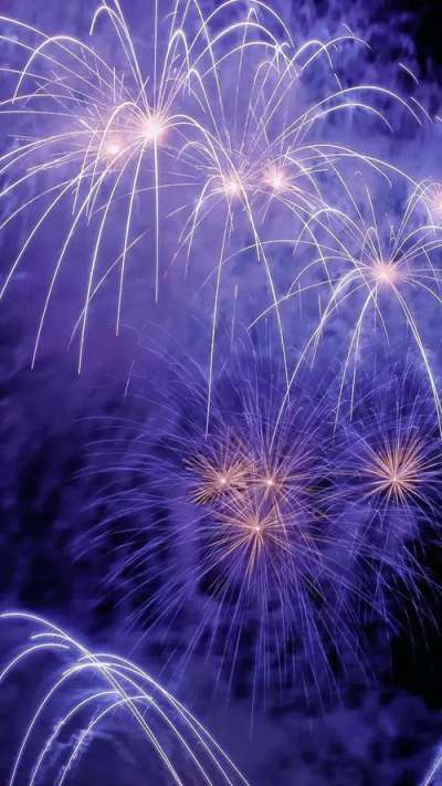 节日壁纸 壁纸分享—烟花璀璨,节日氛围拉满