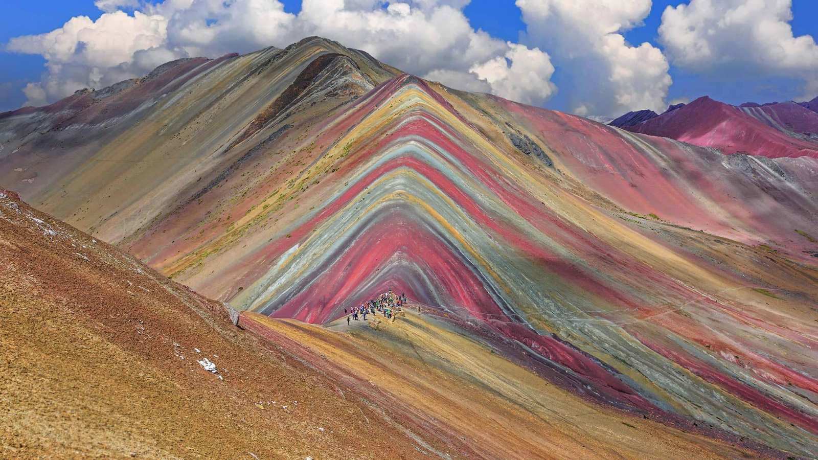 必应壁纸 2019年3月2日 彩虹山,秘鲁库斯科