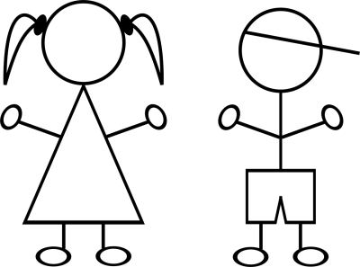 手绘插画头像