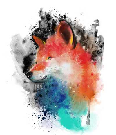 手绘插画头像