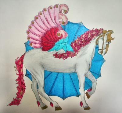 手绘插画头像