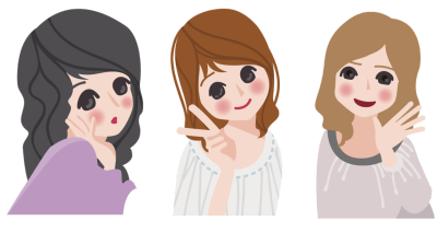 手绘插画头像