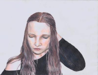 手绘插画头像