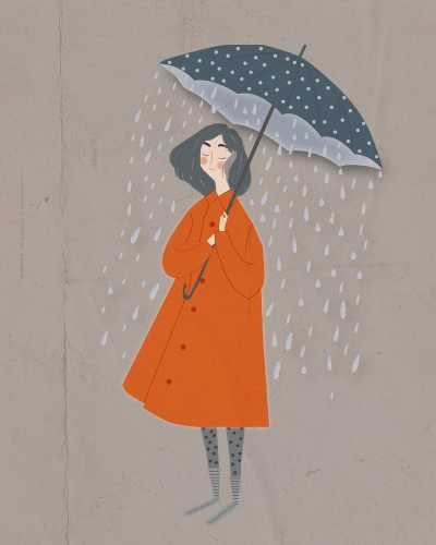 手绘插画头像