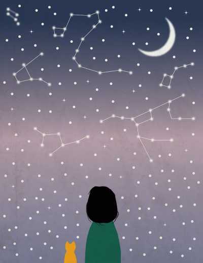 手绘插画头像