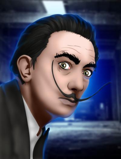 手绘插画头像