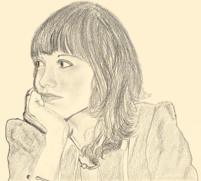 手绘插画头像