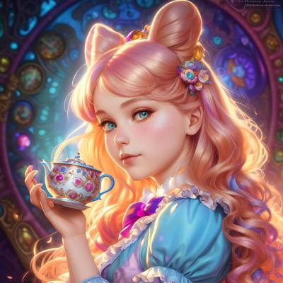 手绘插画头像