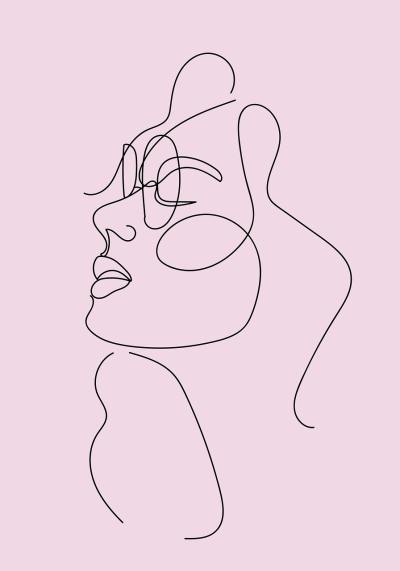 手绘插画头像