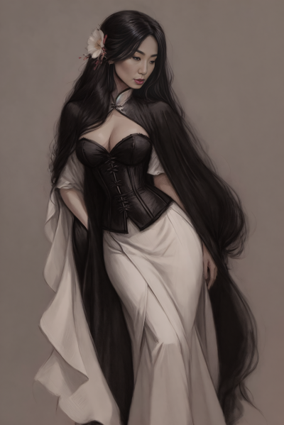 手绘插画头像