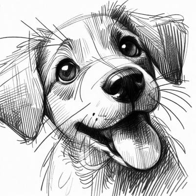 手绘插画头像