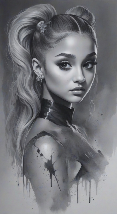 手绘插画头像