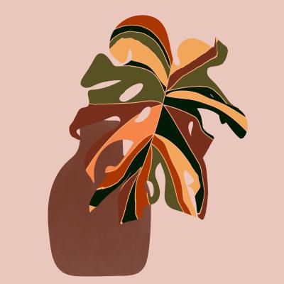 手绘插画头像