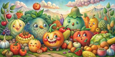 手绘插画头像