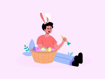 手绘插画头像