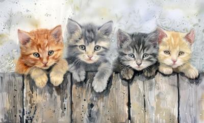 手绘插画头像
