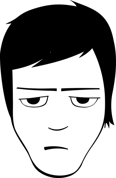 简约线条头像