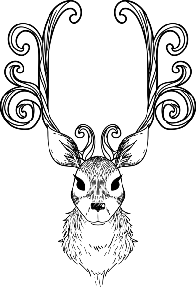 简约线条头像