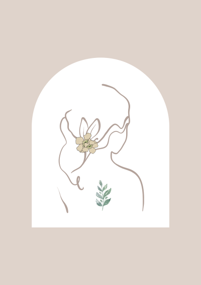 简约线条头像