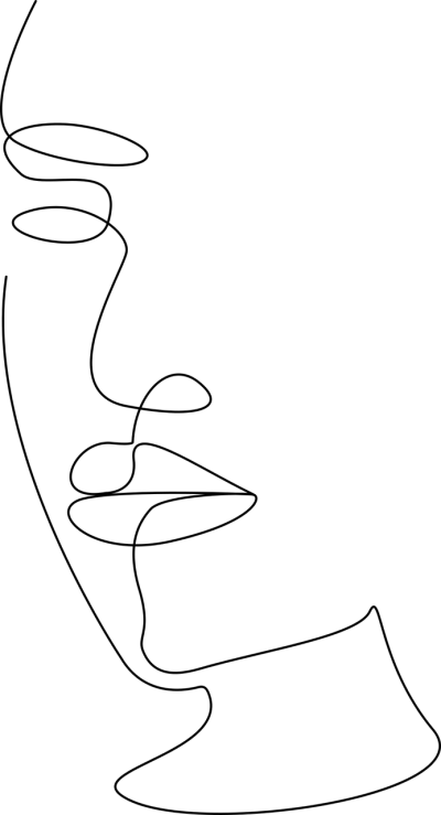 简约线条头像