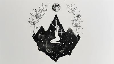 简约线条头像