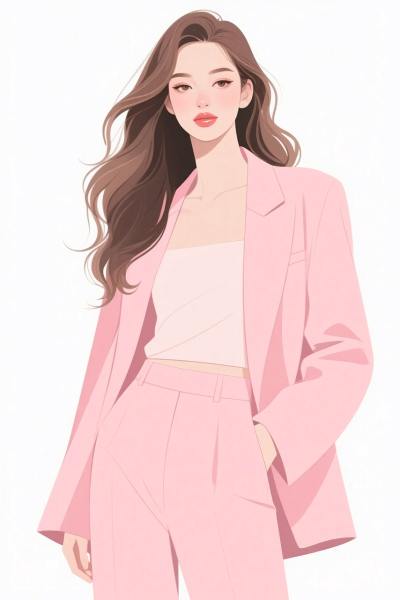 简约线条头像
