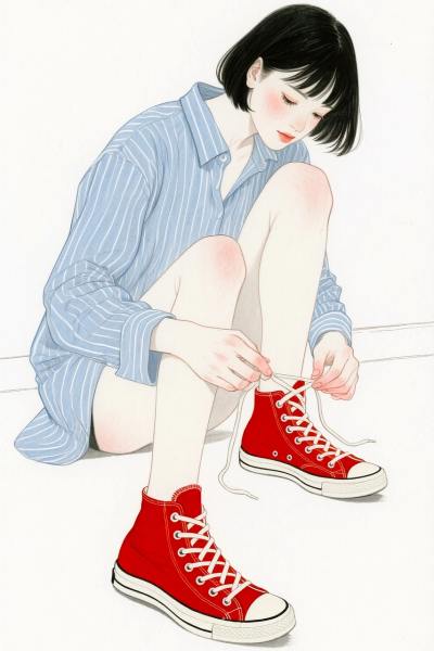简约线条头像