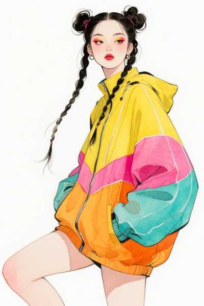 简约线条头像