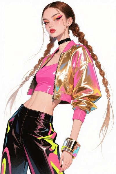 简约线条头像
