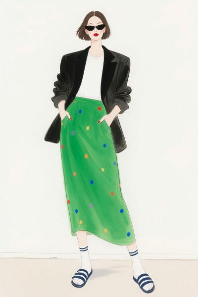 简约线条头像
