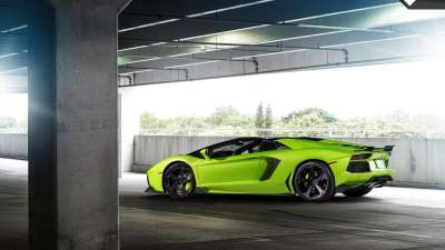 文案背景壁纸 2014兰博基尼Aventador LP 700-4 5/10