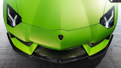 文案背景壁纸 2014兰博基尼Aventador LP 700-4 7/10