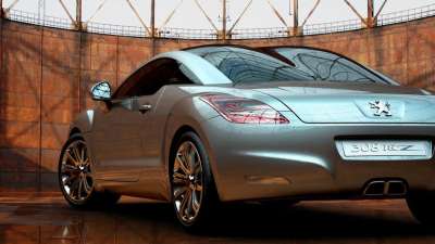 文案背景壁纸 东风标致308RCZ 4/12