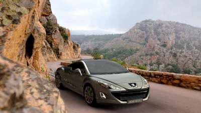 文案背景壁纸 东风标致308RCZ 6/12