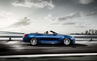 文案背景壁纸 BMW宝马M6敞篷跑车 6/9