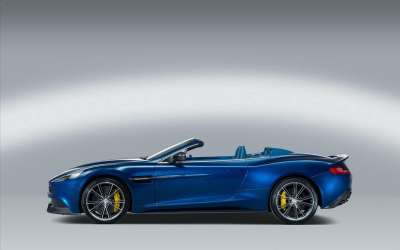 文案背景壁纸 2014款阿斯顿马丁Vanquish Volante 4/11