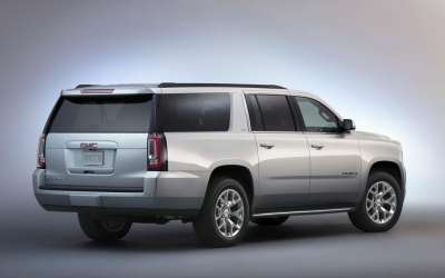 文案背景壁纸 2015款GMC YUKON XL越野车 6/10