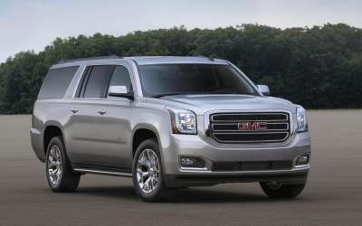 文案背景壁纸 2015款GMC YUKON XL越野车 9/10