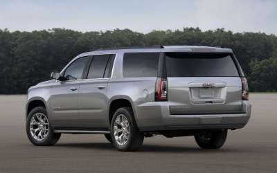 文案背景壁纸 2015款GMC YUKON XL越野车 10/10